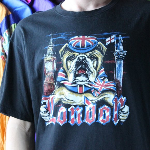 Other - London Union Jack Bulldog & Big Ben T-Shirt